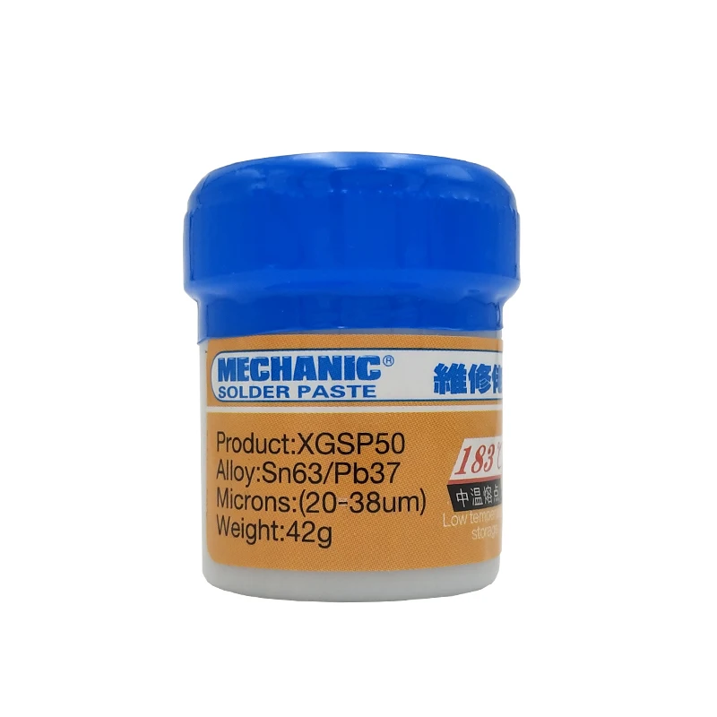 Паяльная паста Mechanic XGSP50 10 шт./лот Сварочная флюс SMD SMT Sn63/Pb37 инструмент паяльная