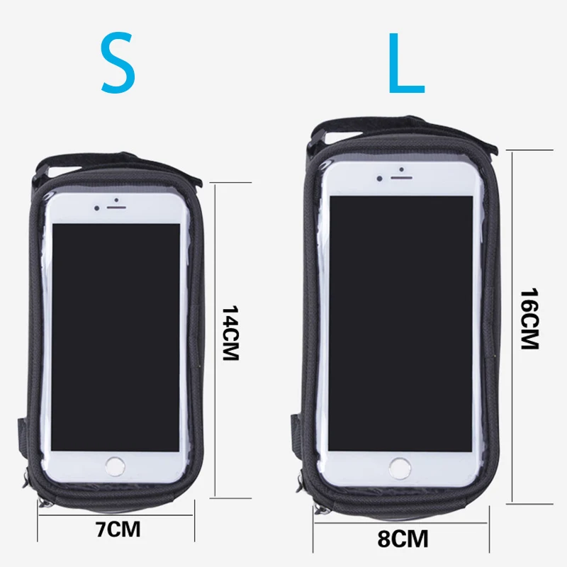 

Hot Selling Bicycle Bag Cycling Bike Frame Mobile Phones Holder Bags Case Pouch Riding Accessories