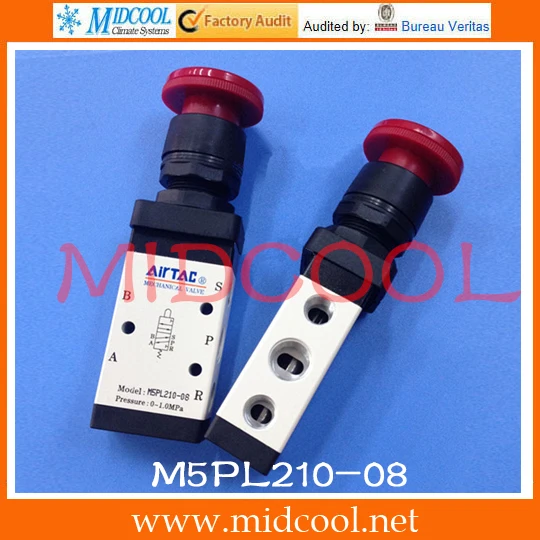 

Original AirTAC Control valve(5/2way) M5 Series M5PL210-08