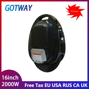 

New Gotway Tesla 16inch one wheel scooter Electric unicycle Balance car single wheel 2000W motor,life 40-100km,speed 50km/h+