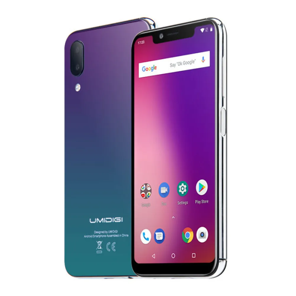 Запас в Европе UMIDIGI UMI один 4G B 32 ГБ Встроенная память Helio P23 MTK6763 2,0 ГГц Octa Core 5,9 дюймов Incell HD + полный Экран смартфон 4G