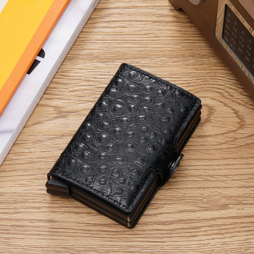 Новинка 2019 модный мини кошелек из искусственной кожи с двойной коробкой RFID