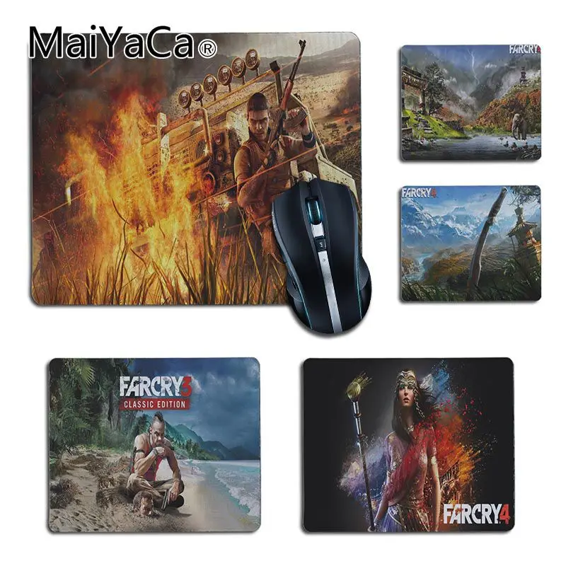 

MaiYaCa New Design far cry Customized laptop Gaming small mouse pad Gaming Player desk laptop Rubber Mouse Mat Desk Mousepads