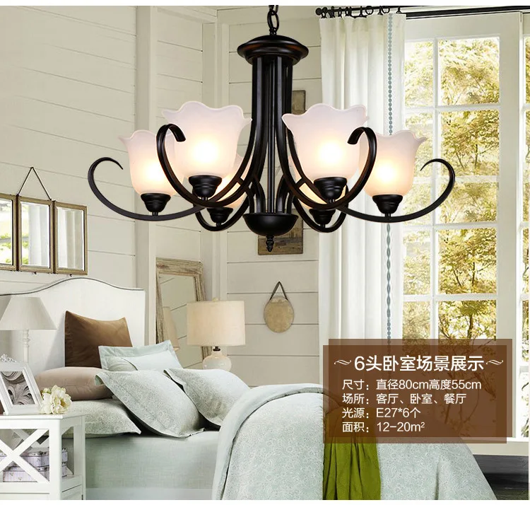 Lampadari In Ferro Battuto Illuminazione Lampadario Hanglamp Lampara Apparecchio Di Illuminazione In Vetro Casa Led Lampadari Bellissimi Lampadari