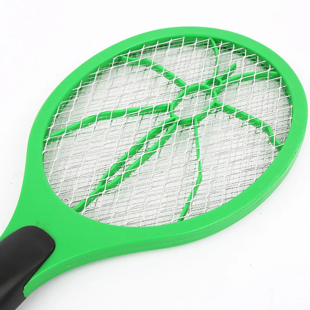 Электрические насекомые амбарные вредители летают ручные ракетки Killer Mosquito Swatter домашняя Лапа-ракетка вредитель мухобойка от жучков 2 батарейки AA