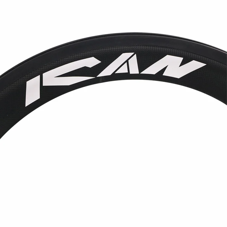 ICAN Bikes 3 спицами карбоновые велосипедные тормоза Clincher для дорожного велосипеда powerway черный концентратор или трек велосипед ребёнка ройялас труба из углеродистого волокна 3K или UD с матовой отделкой