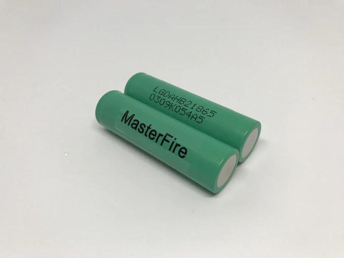 

100pcs/lot Original MasterFire ICR18650HB2 1500mah 18650 HB2 rechargeable li-ion batteries 30A discharge for E-cigarette FOR LG
