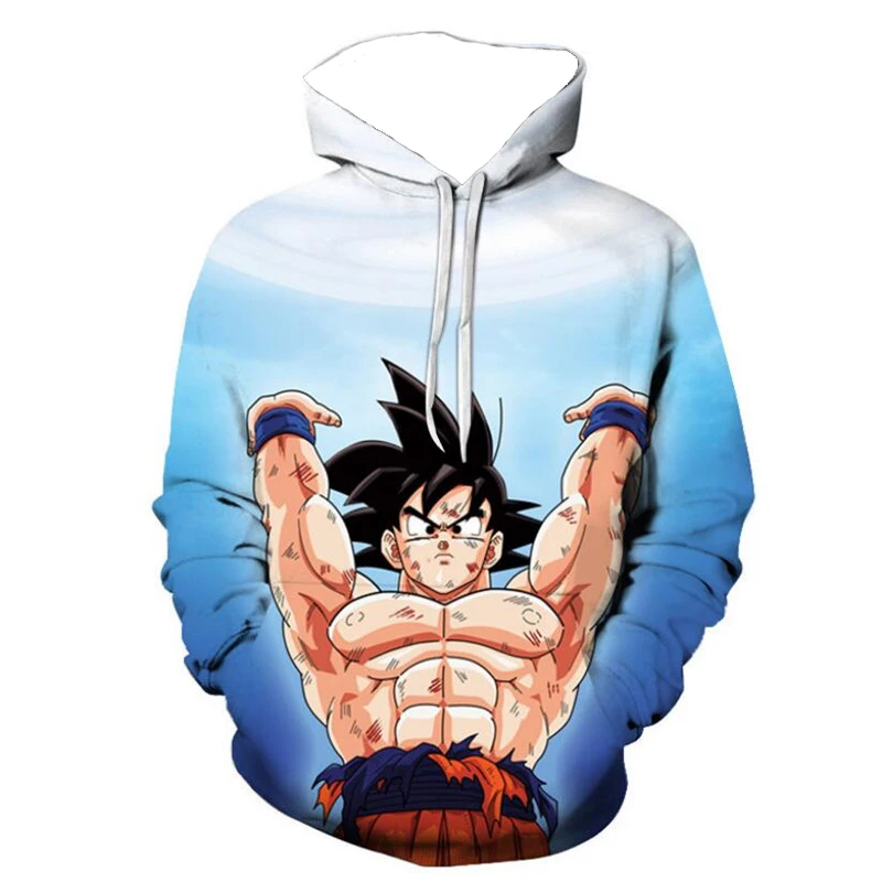 Snalic Dragon Ball 3D кофты Для мужчин/Для женщин толстовки с капюшоном принтом Goku аниме
