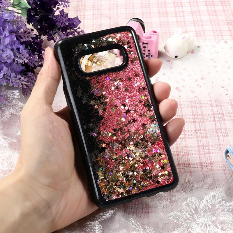 

Quicksand Cases For Samsung Galaxy S10E S10 Plus Case Glitter Liquid Soft Silicone TPU Cover For Galaxy S10 S 10 Case Bag Fundas