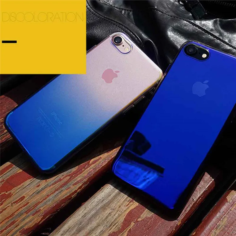 Роскошный чехол для телефона iPhone X XS Max 7 8 Plus ультратонкий прозрачный пластиковый