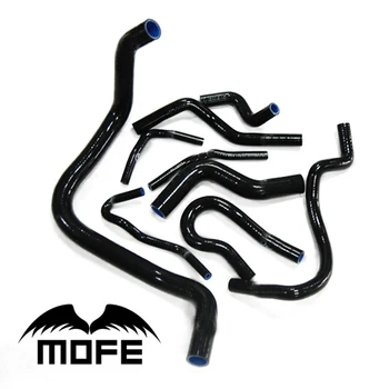 

Original Logo 9PCS Silicone Hose Set For D16 / D15 Civic K8 SOHC EK3 97-05 Black