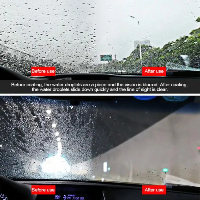 Автомобильное стекло покрытие агент непромокаемый знак дождя масляный Съемник пленки зеркало заднего вида автомобиля NR-доставка