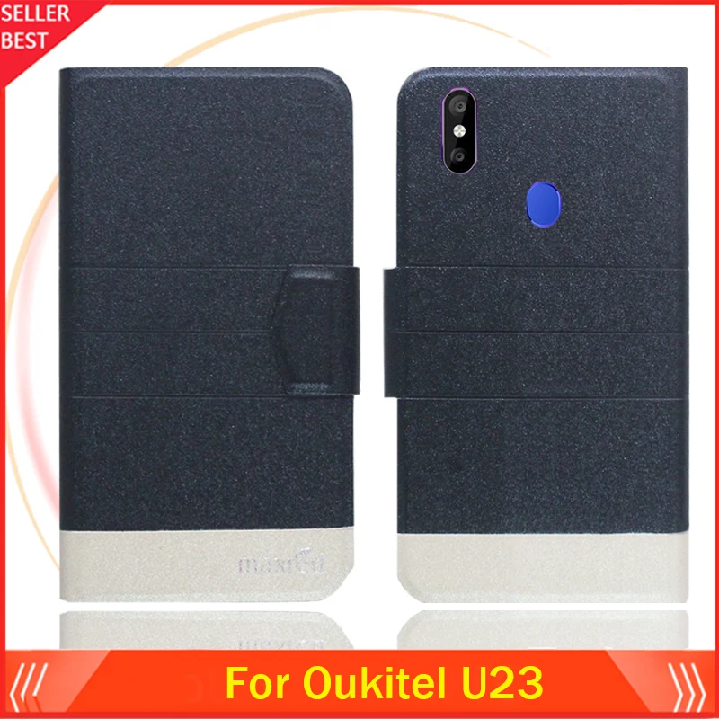 5 видов цветов жарко! Oukitel U23 чехол на заказ ультратонкий кожаный эксклюзивный для