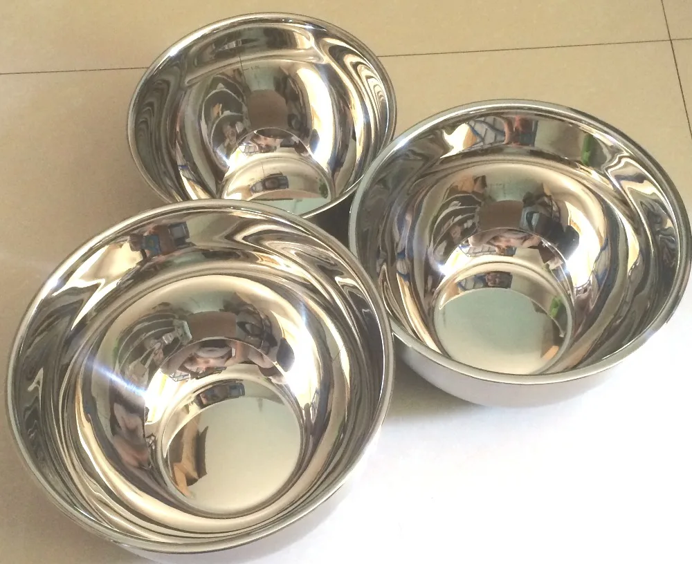 Бесплатная доставка миска для смешивания из нержавеющей стали с крышкой (2qt 3qt 4qt)