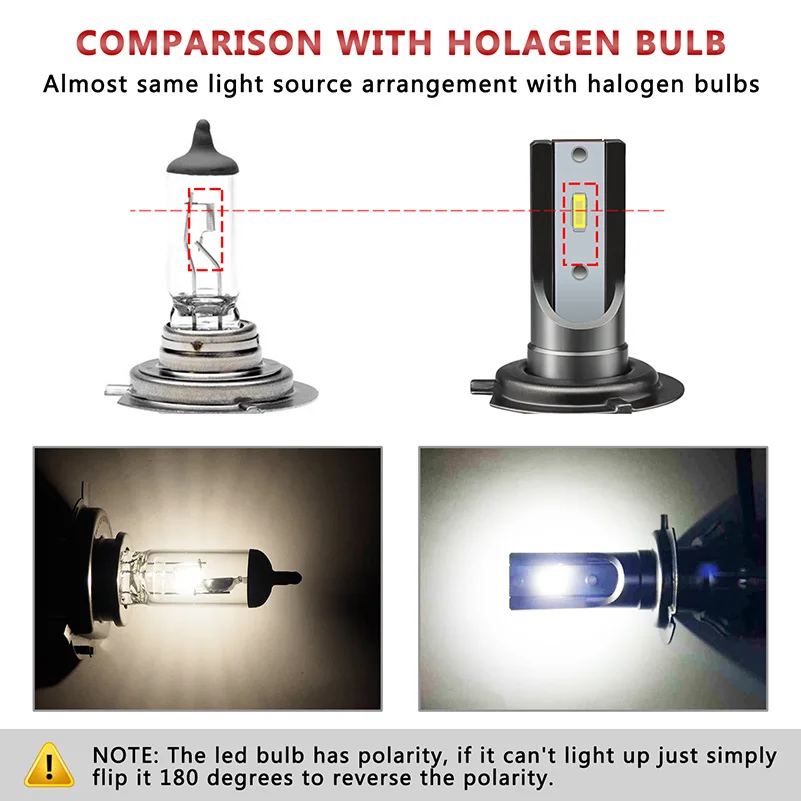 AUXITO 8000LM H7 LED Headlight Bulbs Hi-Lo Beam CSP Chip 12V 24V Auto Headlamp H11 Led Light for Renault Koleos Latitude Fluence