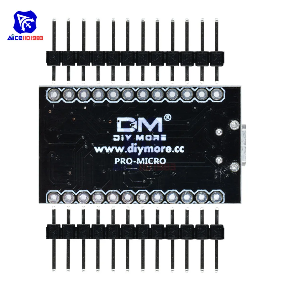 Pro Micro ATmega32U4 ATMEGA32U4-AU 3,3 В 8 МГц модуль USB контроллер Микроконтроллер плата для Arduino Nano с Загрузчиком