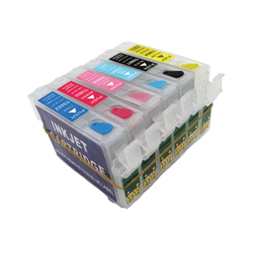 Einkshop T0851-T0856 пустой многоразовый картридж для принтера Epson T60 1390 с чипами ARC |