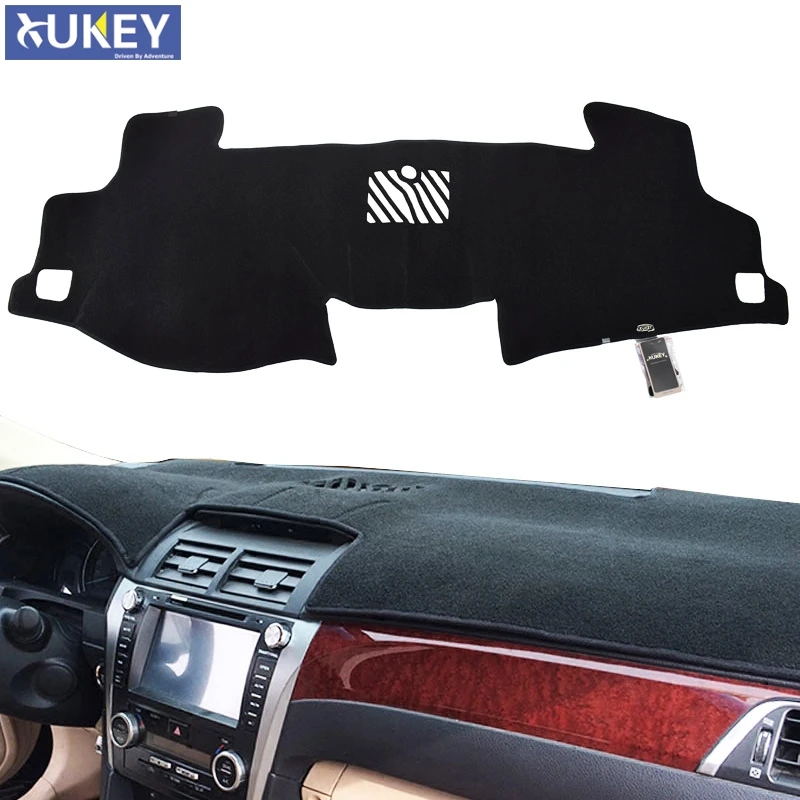 

Xukey Dashboard Cover Dashmat Dash Mat Pad Sun Shade Dash Board Cover Fit For Toyota Camry XV50 2012 2013 2014 2015 2016 2017