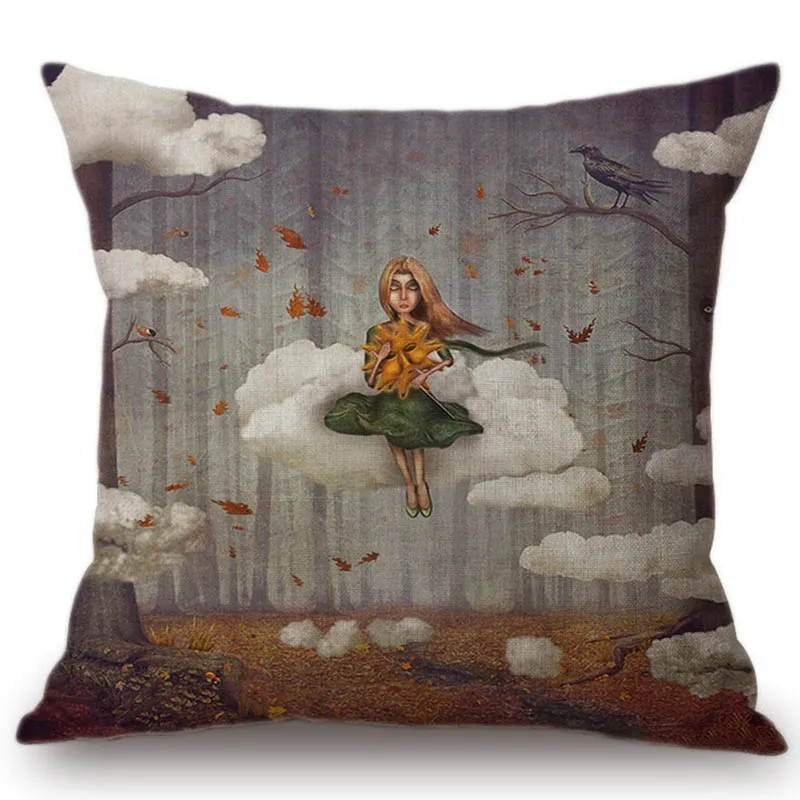 the-little-girl-sits-on-a-cloud-in-autumn-forest-canvas 
