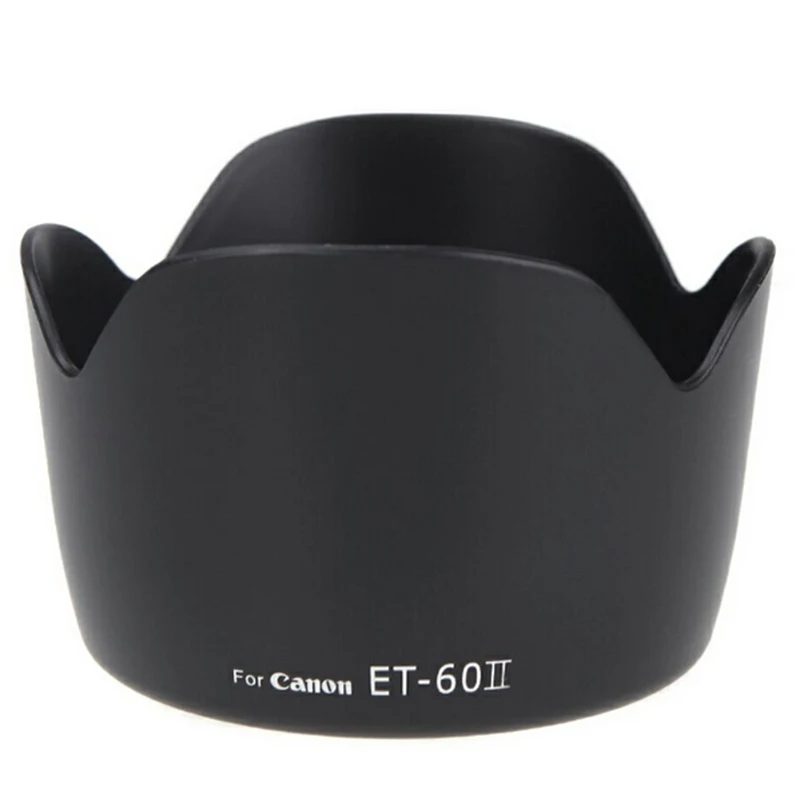 10pcs camera lens hood ET 60 II ET60II Petal Buckle lens hood for Canon