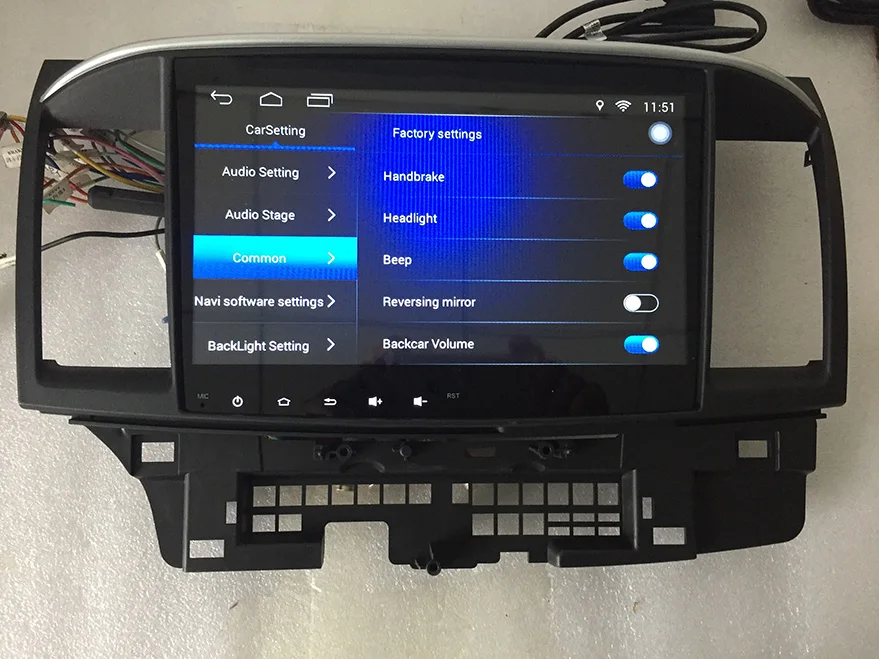 Perfect 10.1inch 1024 x 600 quad core Android 7.0 for MITSUBISHI LANCER ,car deckless gps navigation,radio,3G,Wifi, 26