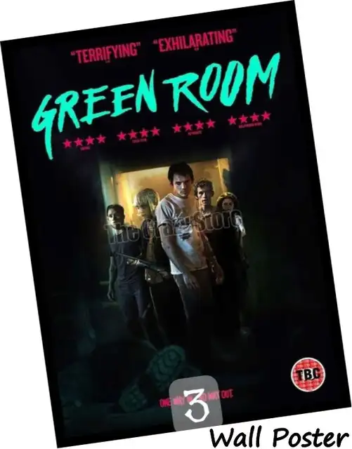 Green Room Movie Home Decorative Painting White Kraft Paper