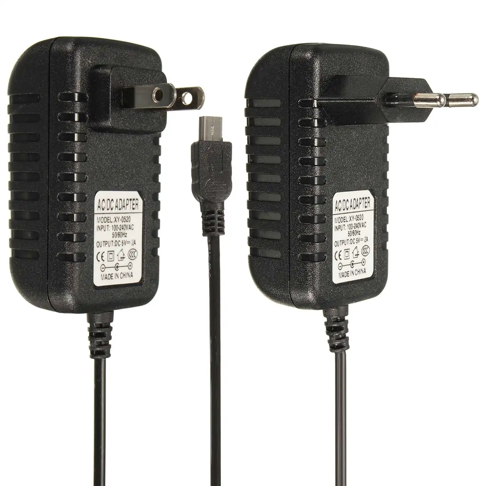 

2018 Best Promotion 5V2A Mini USB AC/DC Power Supply Adapter Wall Charger EU/US Plug For GPS MP3