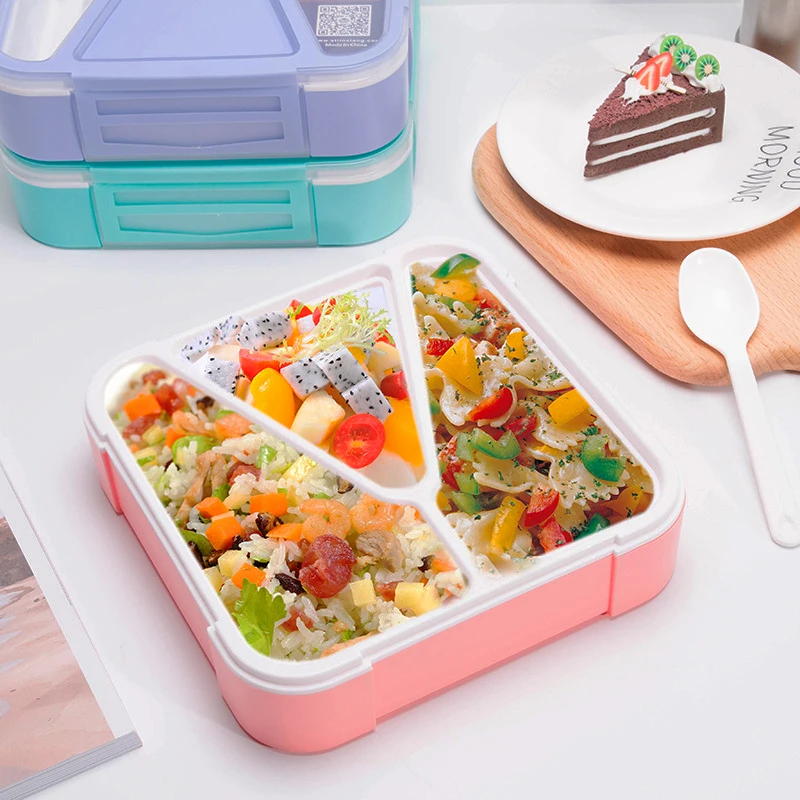 TUUTH Microwave Lunch Box Leak-Proof Bento Box 3 Lattice for Different Foods Portable Students Workers Salad Food Container
TUUTH Microwave Lunch Box Leak-Proof Bento Box 3 Lattice for Different Foods Portable Students Workers Salad Food Container