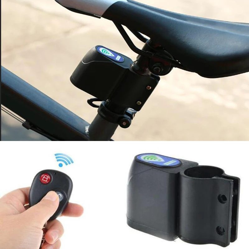 

Professional Anti-theft Bike Lock Cycling Security Lock Remote Control Vibration Alarm Bicycle Vibration Alarm