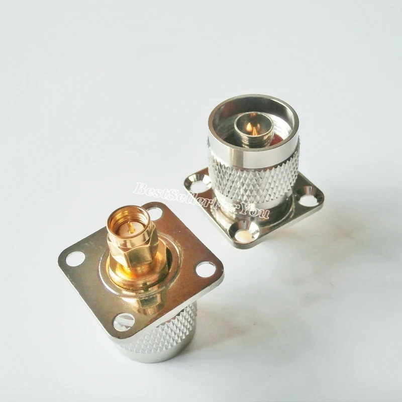 1 шт. прямой адаптер M/M со штекером N на штекер SMA|adapter connector|sm plugadapter plug |
