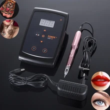 Вращающаяся насадка для татуировочной машины комплект роза/Biack/серебро постоянный распылитель для макияжа Набор Швейцарский двигатель роторный двигатель запчасти брови, подводка, губы