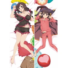 Аниме JK KonoSuba: Божье счастье в этом прекрасном мире! Yunyun& Megumin Dakimakura наволочки для подушек чехол для подушки