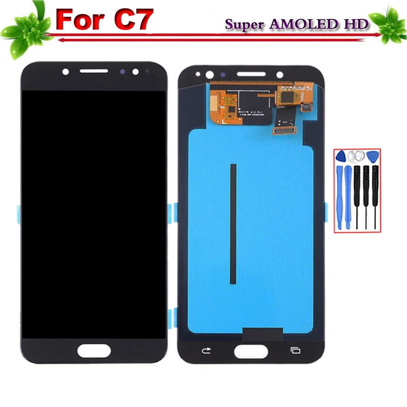 

Replacement for SAMSUNG Galaxy C7 LCD Display Touch Screen Digitizer Assembly for Samsung C7 C7000 LCD Display Oled 5.7