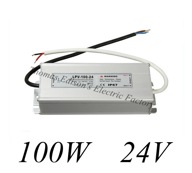 

DIANQI waterproof power supply 100w 24v power suply ac dc converter WATERPROOF ELECTRONIC LED DRIVER water proof