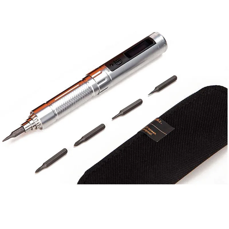 

1/8" Chargeable Cordless ES120 Electric Motion Control Screw Driver with Led Light