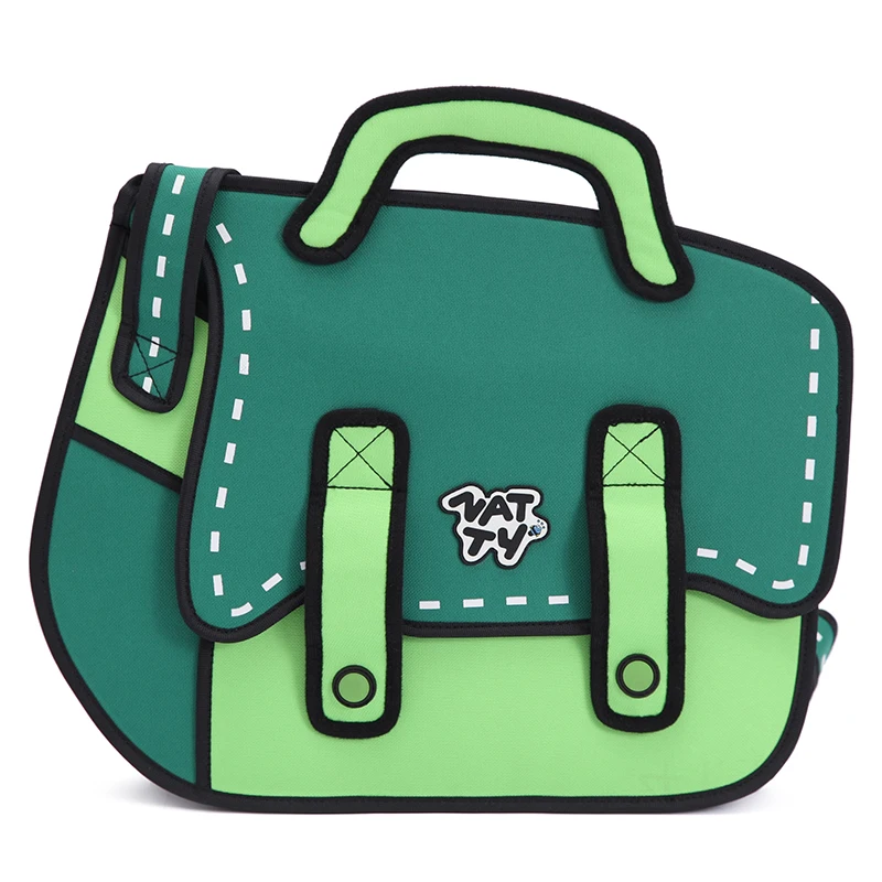 Natty nytex cartoons bag top messenger bag fashion 3d bag cartoons bag