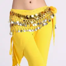 Танец живота распродажа костюмов модный наряд 108 Huazhung двухслойные монеты Gonfalons цепи шифон Fm6163