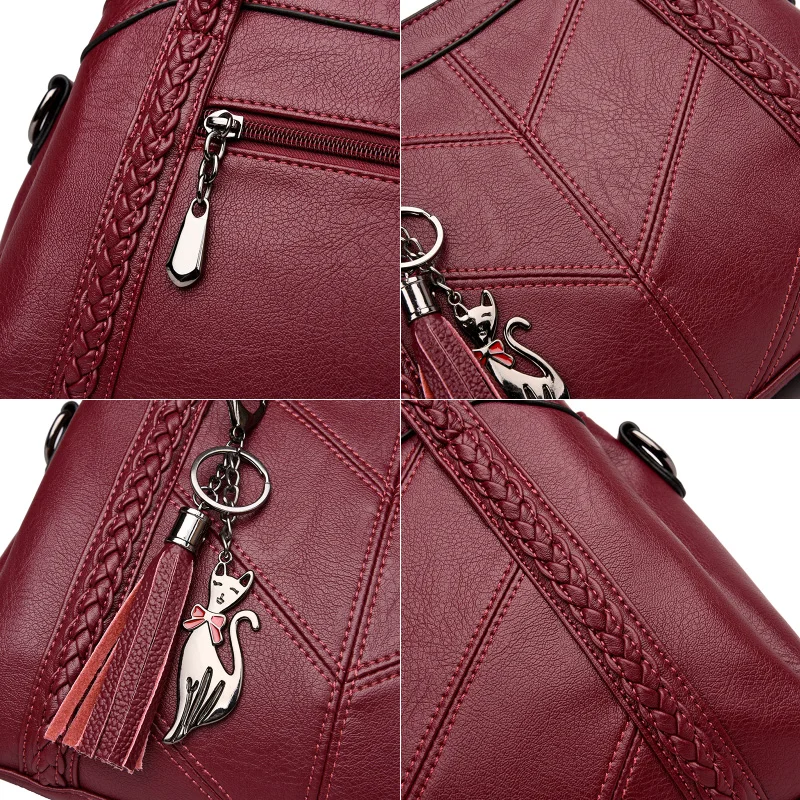  Fashion women bag over shoulder bags for women Tassel luxury handbags women bags designer sac main  - 32955152391