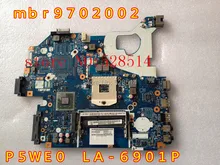 original MBR9702003 mbr9702002 FIT FOR Acer 5750 5750G LAPTOP MOTHERBOARD P5WE0 LA-6901P MBR9702003 100% Test ok