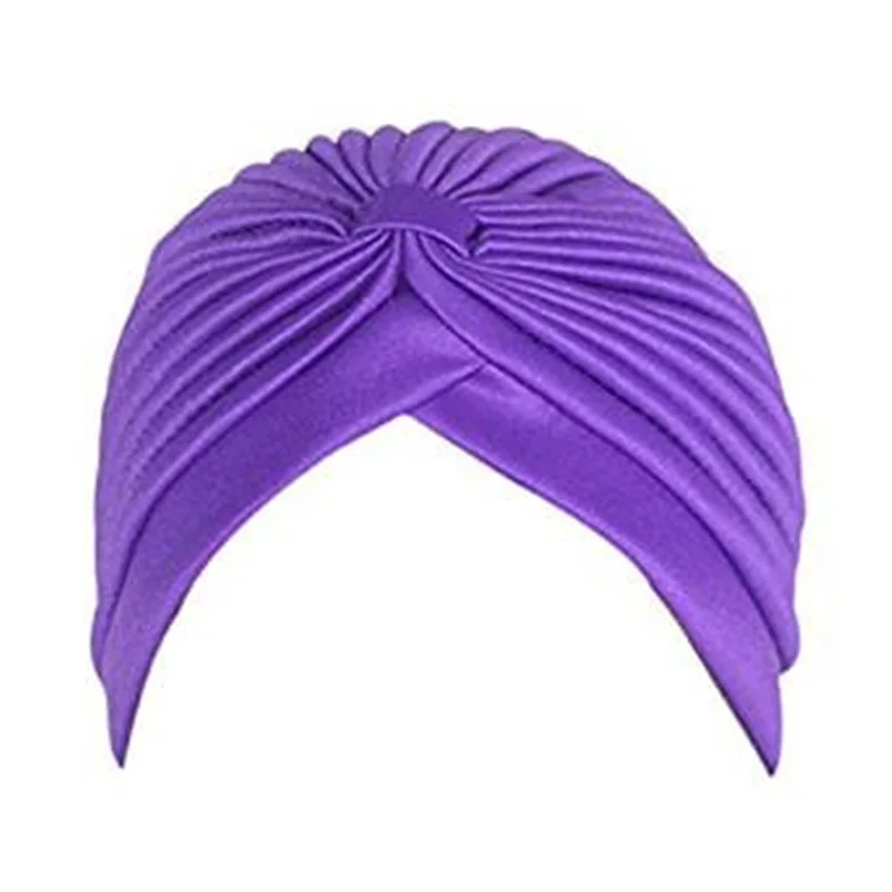 New Multifunctional Turban Ear  Cap  Beauty Big Satin Bonnet Beautiful Bathing Turban Fixed Head Wrap Cap Hat Wholesale #J21