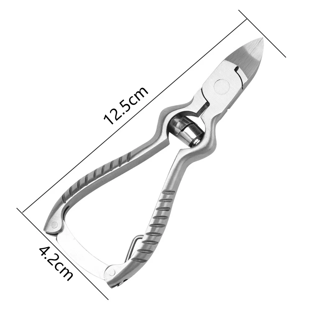 Профессиональный каблук из нержавеющей стали палец кутикулы кусачки Ножницы для маникюра резак плоскогубцы маникюрные ножницы инструмент для маникюра