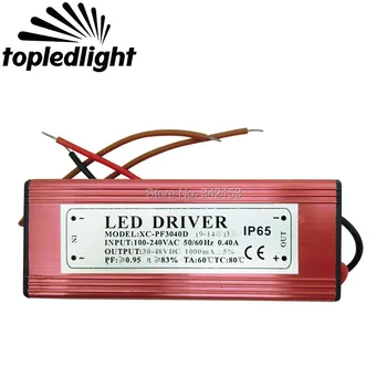 

IP65 Waterproof 30W-50W or (30~42)X1W LED Driver DC30-48V 1000mA Led Lighting Transformers For HP LED Emitter Light Lamp