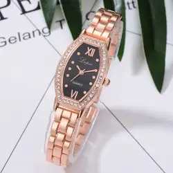 Lvpai стильные женские часы овальные Montre Femme стальные часы-браслет женские наручные часы relogio feminino # A