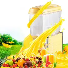 Коммерческая Машина 15L 1 бак машина для приготовления жидкого Мороженого Машина Для Оттаивания снега диспенсер для холодных напитков смузи машина для приготовления граниты