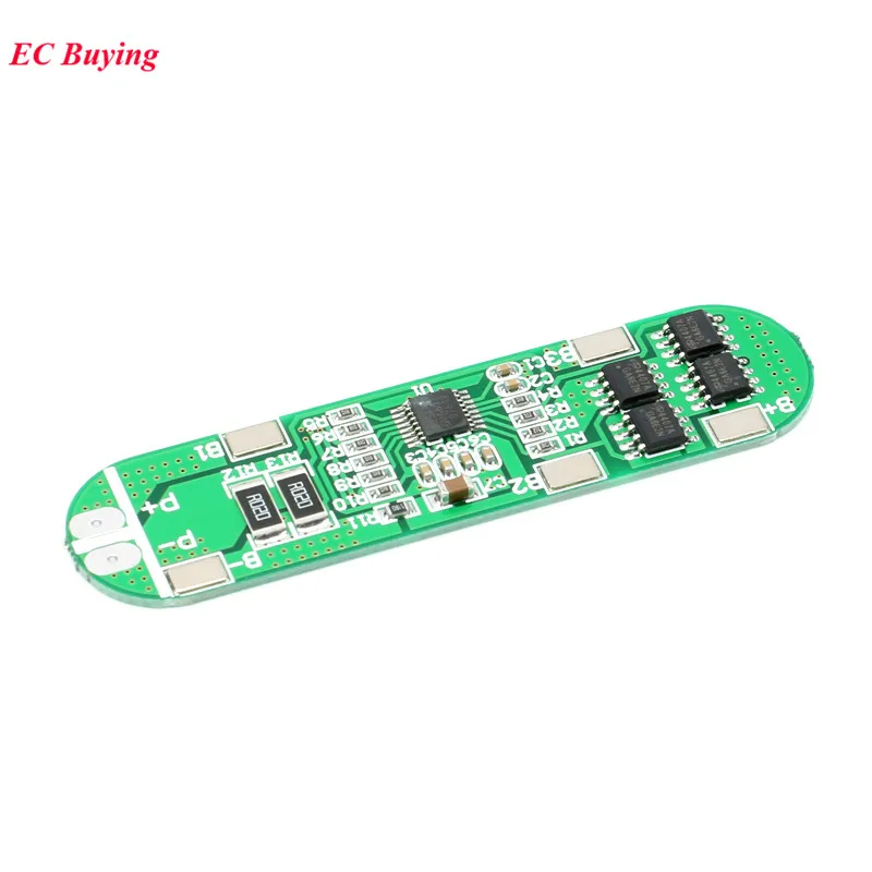 4S BMS Li-Ion 18650 14,8 в защита батареи PCB 4S 18650 полимерный литиевый аккумулятор модуль 10A электронная защищенная плата