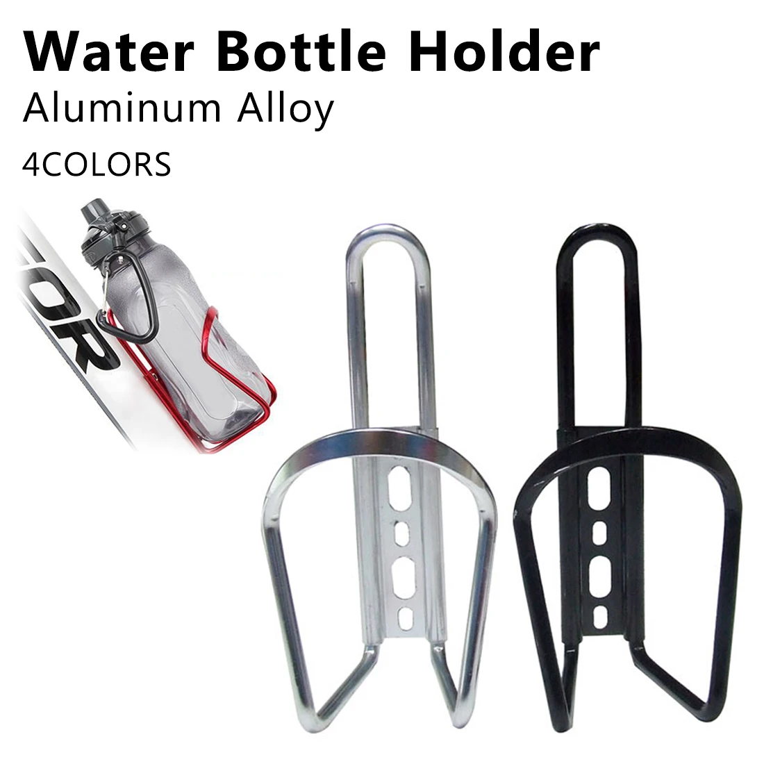 Aluminum Alloy Mountain Bike Water Bottle Cage Bicycle Cycling Drink