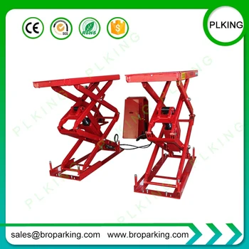 

Large carrying capacity fixed scissor lift platform stationary car lifter work platform