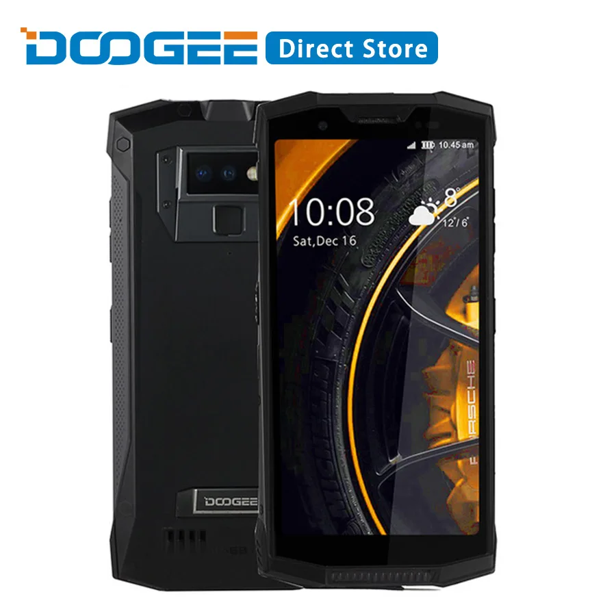 

DOOGEE S80 IP68/IP69K Walkie talkie Mobile Phone Wireless Charge NFC 10080mAh 12V2A 5.99 FHD Helio P23 Octa Core 6GB 64GB 16.0MP