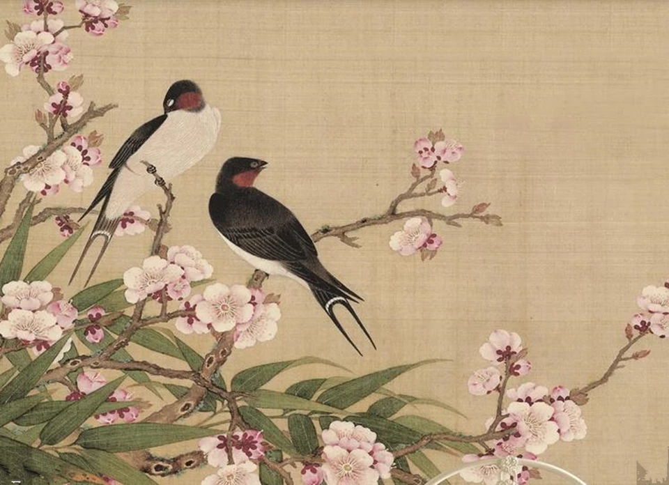 Пользовательские фото обои 3D китайский стиль нетканые обои домашний декор птицы цветы обои для гостиной спальни