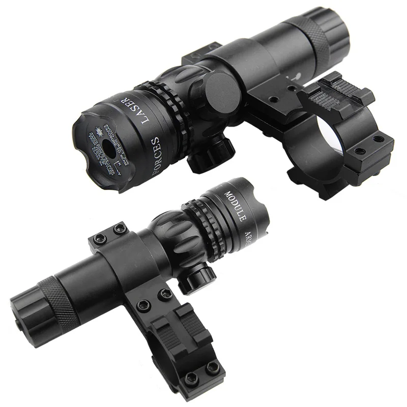 Adjustable Green Laser Sight With Mount & Remote Pressure Switch 3-1G-03